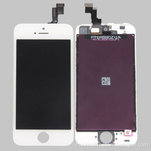 LCD Display and Touch Screen Digitizer Assembly Replacement for iPhone 5S, OEM